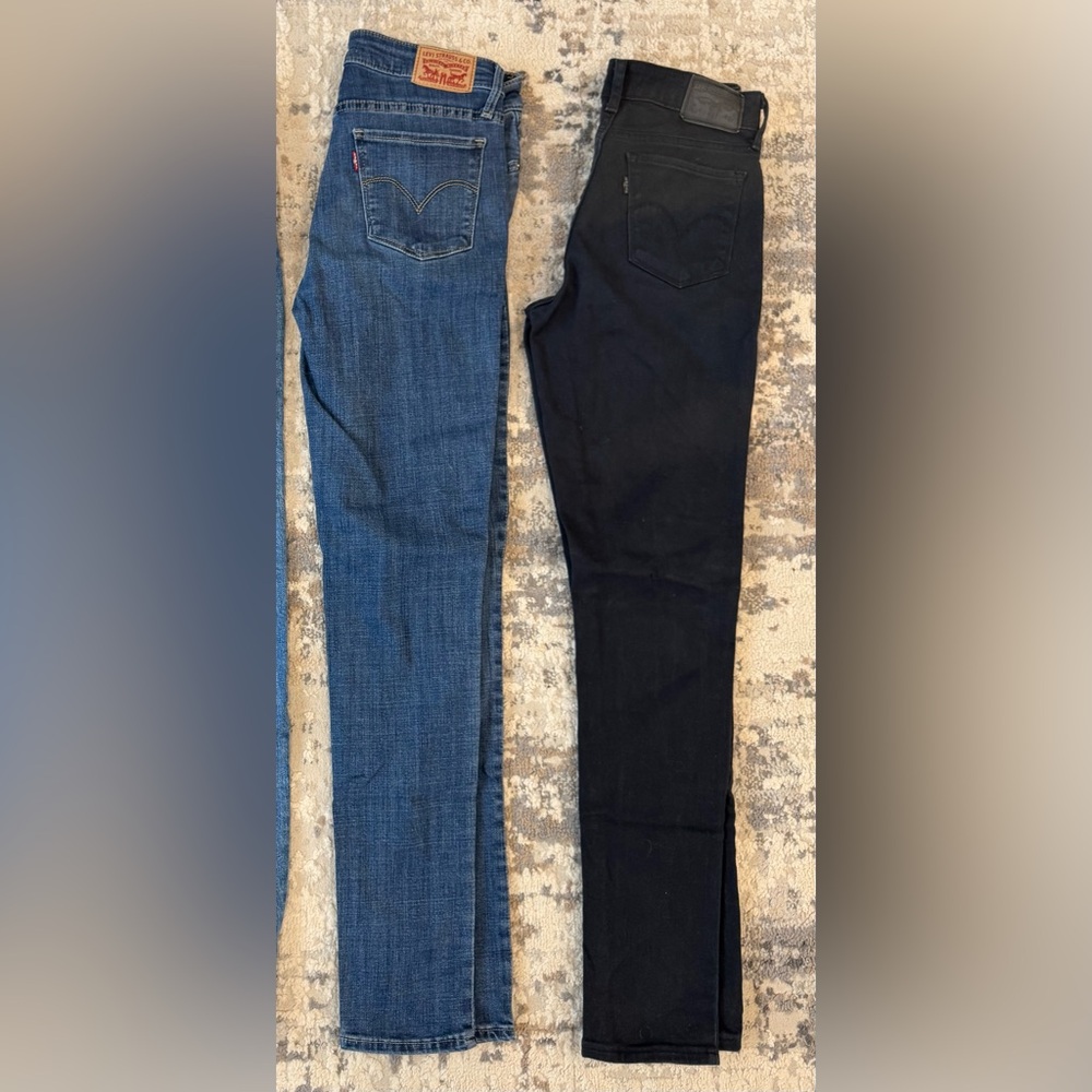 Levi's 711 Skinny Jeans 2 Pairs